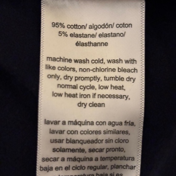 Nautica Men's Navy Blue V-Neck Shirt - Picture 3 of 8